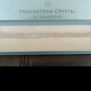 Touchstone Crystal Be Seen tennis bracelet